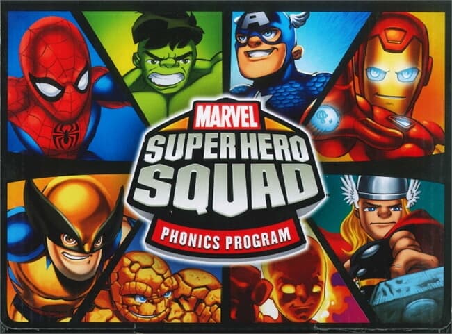 ปกหนังสือ SUPER HERO SQUAD PHONICS BOXED SET