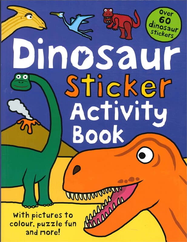 ปกหนังสือ Sticker Activity Books: Dinosaur