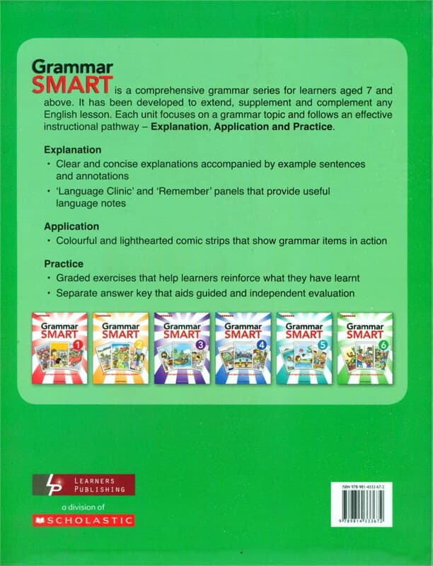 ปกหนังสือ GRAMMAR SMART 6 (NEW)