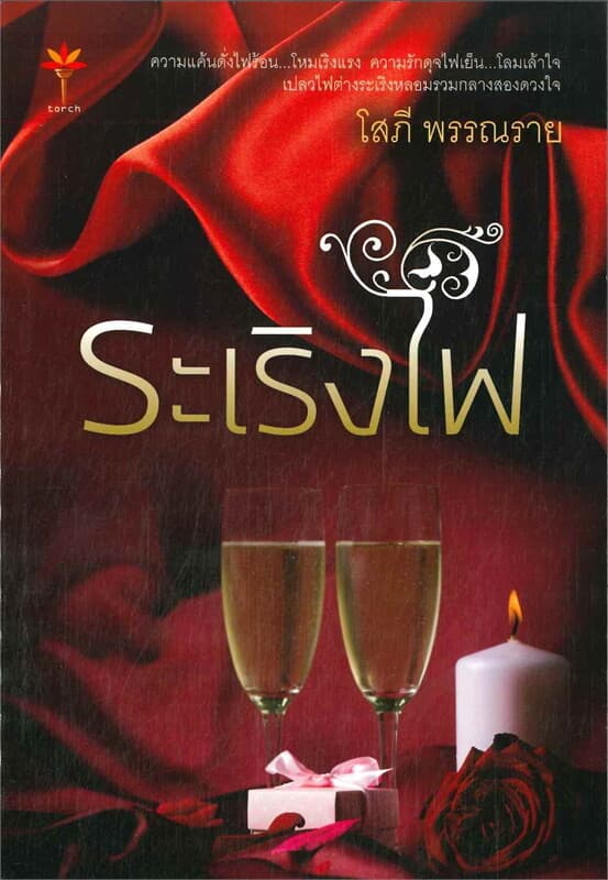 ปกหนังสือ ระเริงไฟ