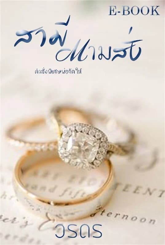 ปกหนังสือ สามีตามสั่ง