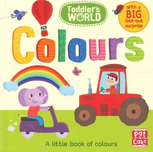 ปกหนังสือ Toddler's World: Colours