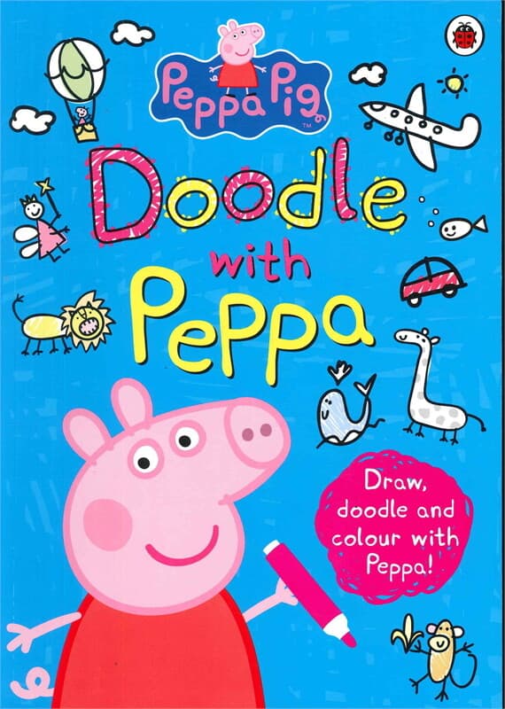 ปกหนังสือ Peppa Pig : Doodle with Peppa