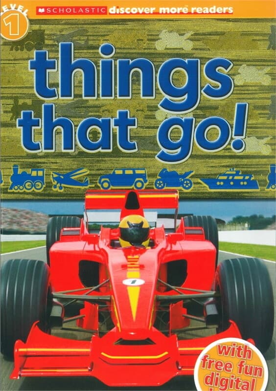 ปกหนังสือ SCHOLASTIC LVL 1 THINGS THAT GO!