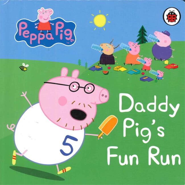 ปกหนังสือ Peppa Pig: Daddy Pig's Fun Run: My First Storybook