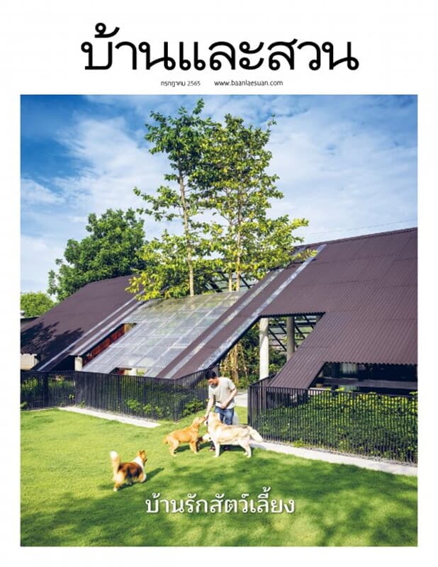 ปกหนังสือ บ้านและสวน ฉบับที่ 551 (กรกฎาคม 2565)