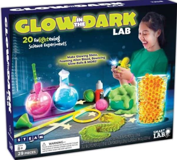 ปกหนังสือ GLOW-IN-THE-DARK LAB (SMARTLAB)