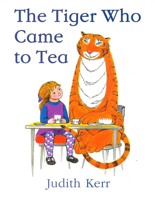 ปกหนังสือ The Tiger Who Came to Tea