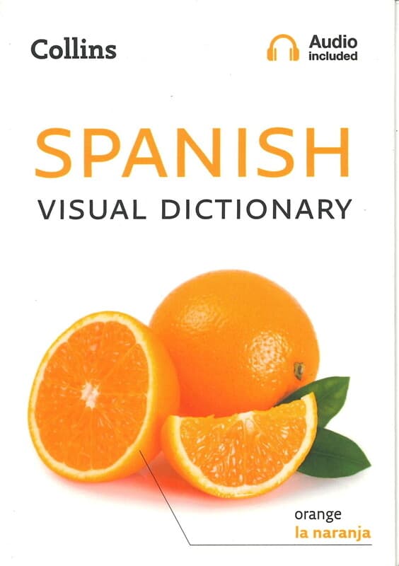 ปกหนังสือ SPANISH VISUAL DICTIONARY PB