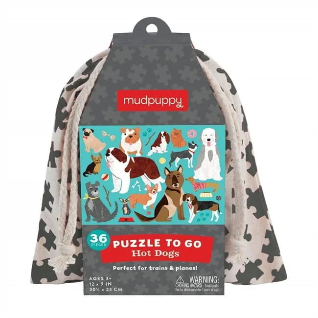 ปกหนังสือ MUDPUPPY HOT DOGS PUZZLE TO GO