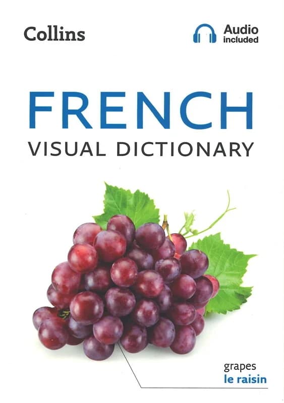 ปกหนังสือ FRENCH VISUAL DICTIONARY PB