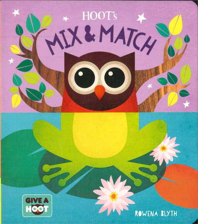 ปกหนังสือ Hoot's Mix & Match
