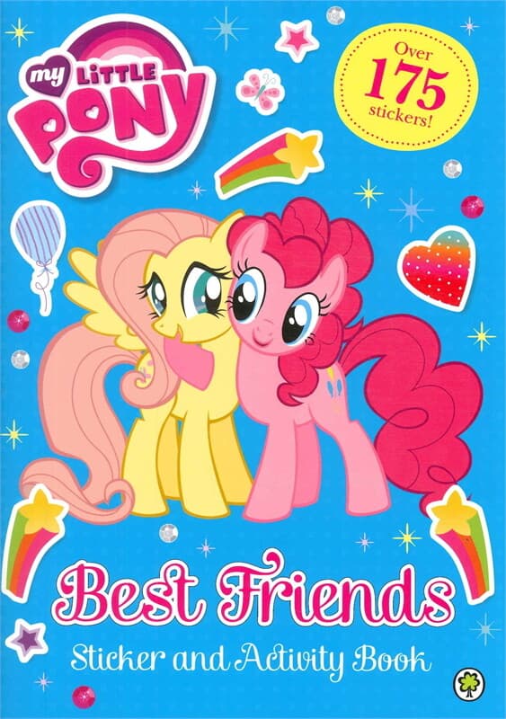 ปกหนังสือ My little pony sticker and activity book