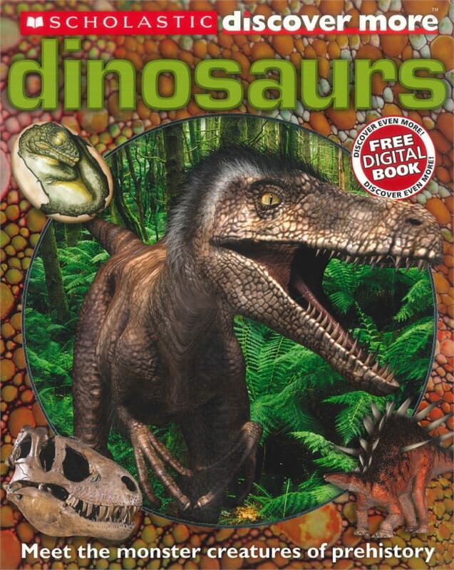 ปกหนังสือ SCHOLASTIC DISCOVER MORE: DINOSAURS
