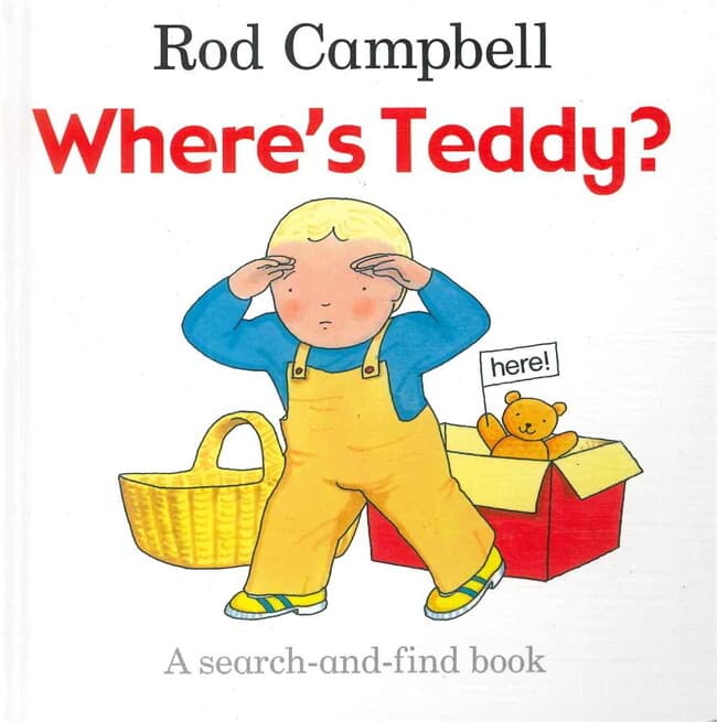 ปกหนังสือ Where's Teddy?