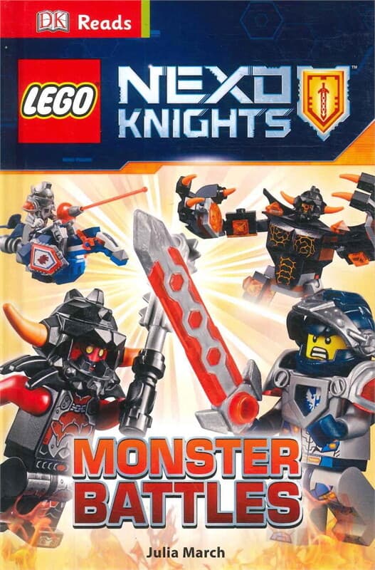 ปกหนังสือ LEGO? NEXO KNIGHTS: Monster Battles