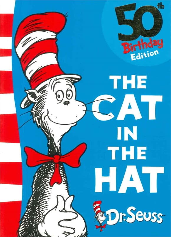 ปกหนังสือ The Cat in the Hat