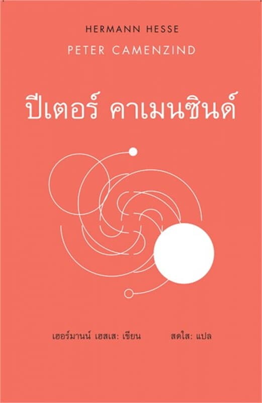 ปกหนังสือ ปีเตอร์ คาเมนซินด์ : PETER CAMENZIND