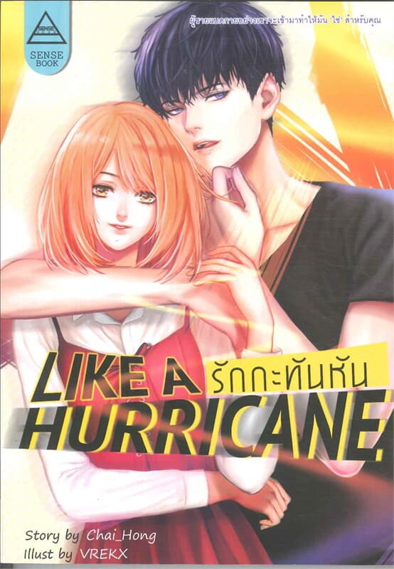 ปกหนังสือ Like a Hurricane รักกะทันหัน