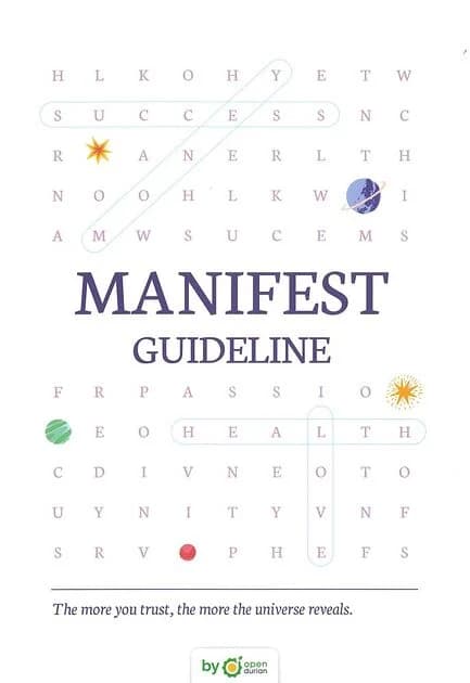 ปกหนังสือ MANIFEST GUIDELINE