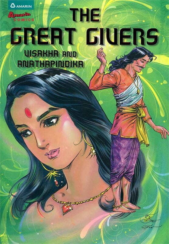 ปกหนังสือ The Great Givers : Visakha and Anathapindika (Eng)