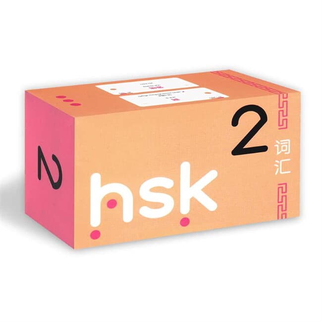 ปกหนังสือ บัตรช่วยจำ เก็งศัพท์ก่อนสอบ HSK 2