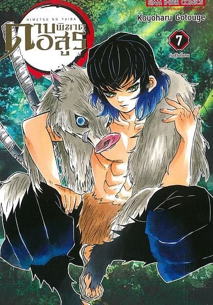 ปกหนังสือ ดาบพิฆาตอสูร เล่ม 7 NEW EDITION