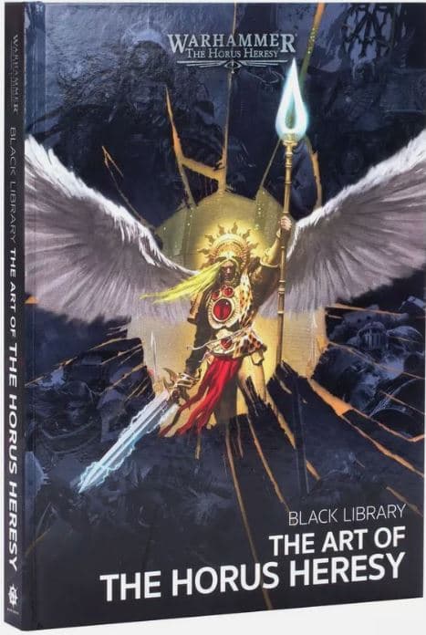 ปกหนังสือ THE ART OF THE HORUS HERESY