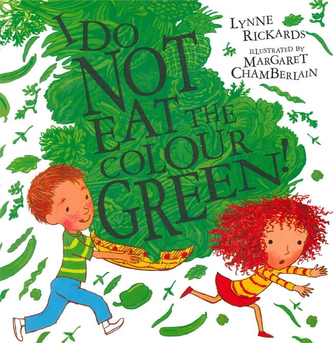ปกหนังสือ I do not eat the colour green