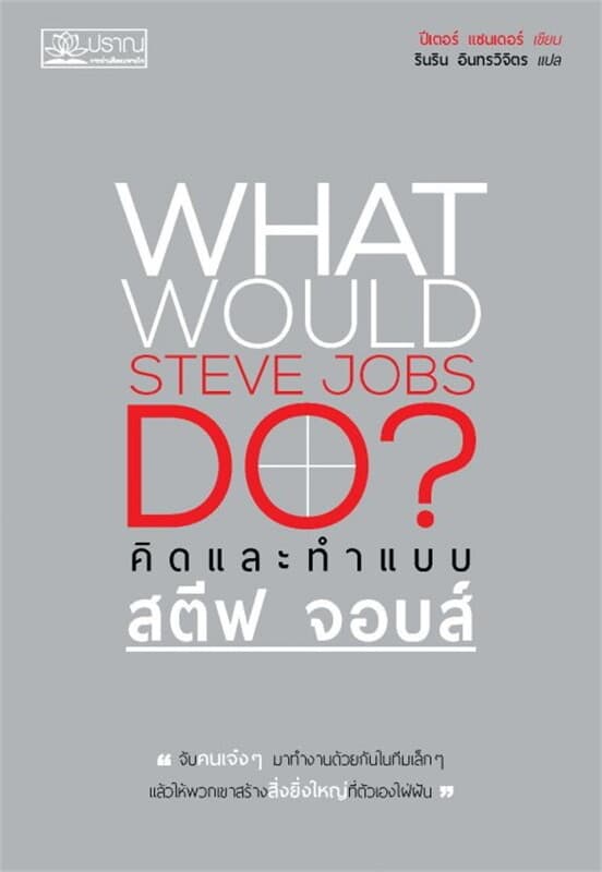 ปกหนังสือ คิดและทำแบบ สตีฟ จอบส์