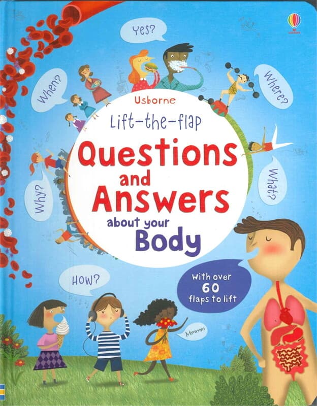 ปกหนังสือ LIFT THE FLAP QUESTIONS & ANSWERS ABOUT YOUR BODY