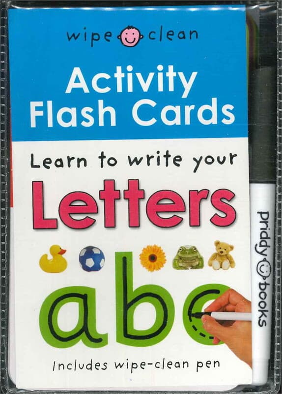 ปกหนังสือ Wipe Clean Activity FlashCard: ABC