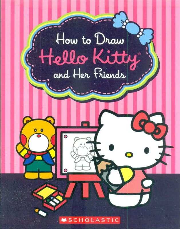 ปกหนังสือ How to Draw Hello Kitty and Her Friends