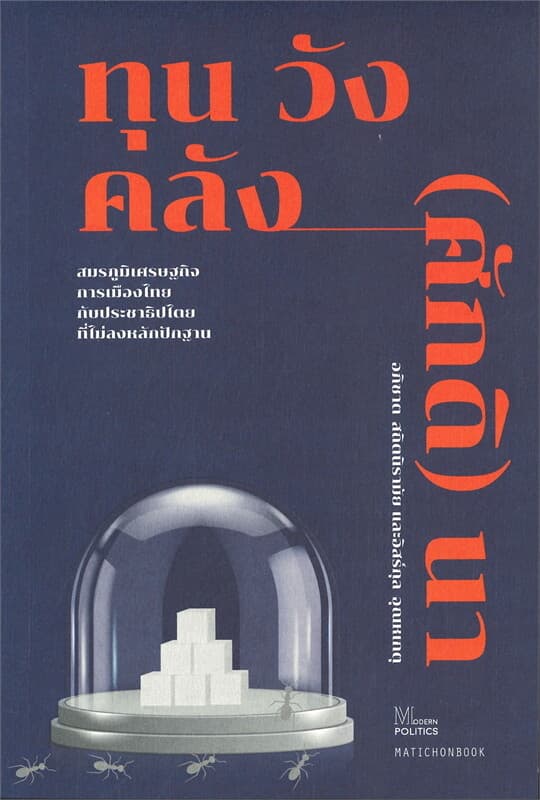 ปกหนังสือ ทุน วัง คลัง (ศักดิ) นา: สมรภูมิเศรษฐกิจการเมืองไทย กับประชาธิปไตยที่ไม่ลงหลักปักฐาน