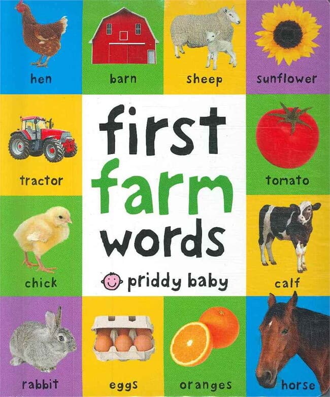 ปกหนังสือ First 100 Soft To Touch: First Farm Words