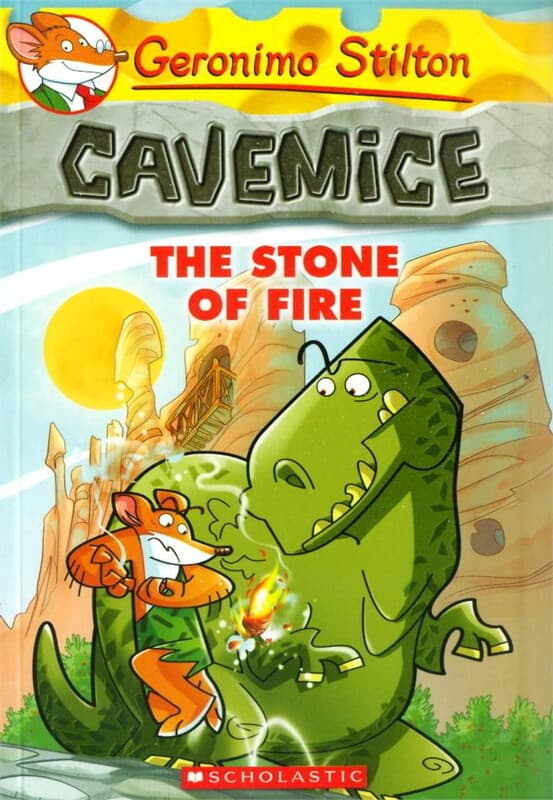 ปกหนังสือ GS CAVEMICE 1 THE STONE OF FIRE