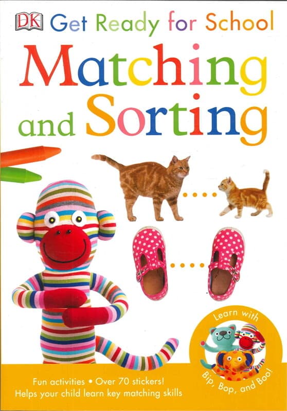 ปกหนังสือ Get Ready for School Matching and Sortin