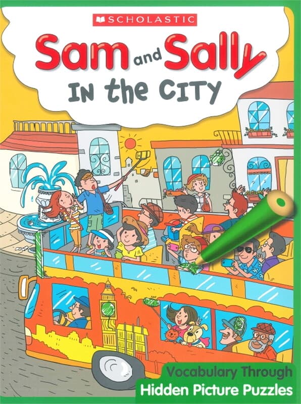 ปกหนังสือ SAM AND SALLY IN the CITY