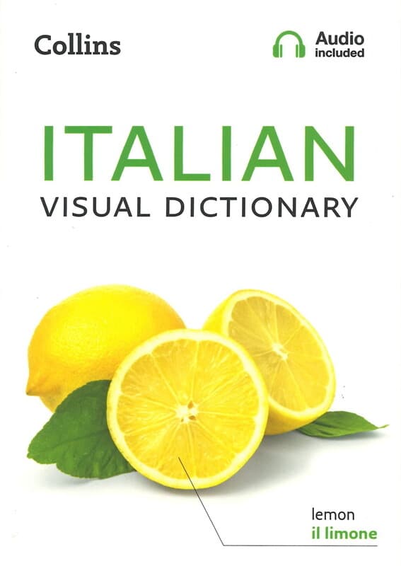 ปกหนังสือ ITALIAN VISUAL DICTIONARY PB