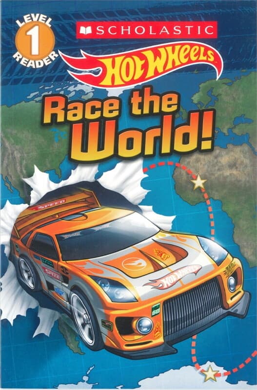 ปกหนังสือ HOT WHEELS: RACE THE WORLD