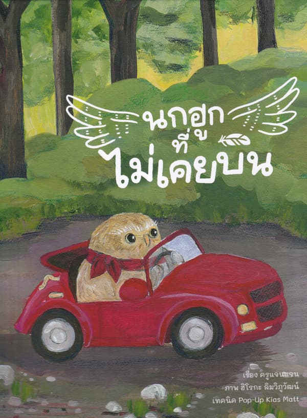 ปกหนังสือ นกฮูกที่ไม่เคยบิน (ปข)