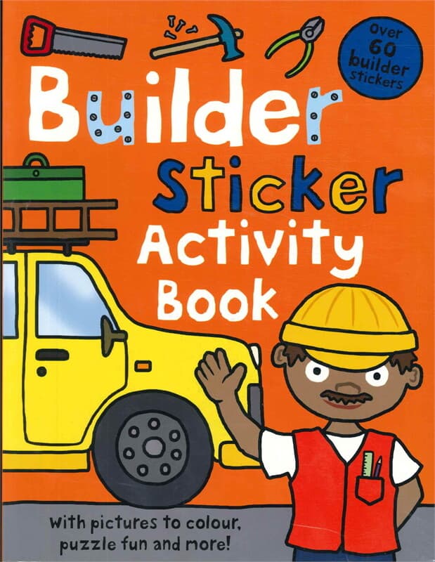 ปกหนังสือ Sticker Activity Books: Builder