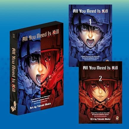 ปกหนังสือ ชุด All You Need Is Kill เล่ม 1-2 (จบ)