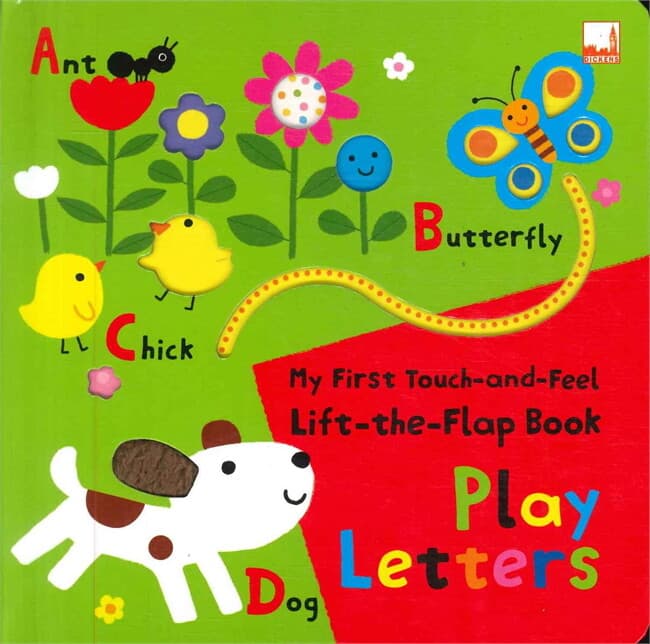 ปกหนังสือ MY FIRST -THE-FLAP PLAY LETTER