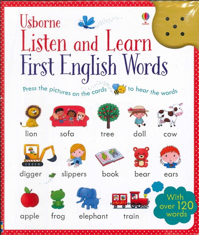ปกหนังสือ LISTEN AND LEARN: FIRST ENGLISH WORDS