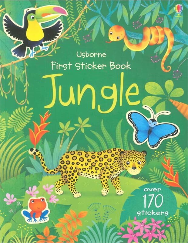ปกหนังสือ FIRST STICKER BOOK JUNGLE