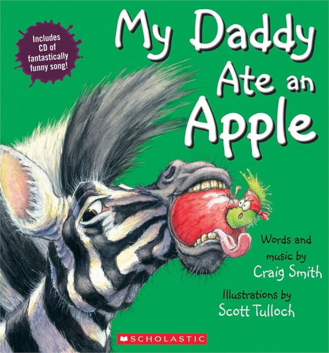 ปกหนังสือ MY DADDY ATE AN APPLE (WITH CD)