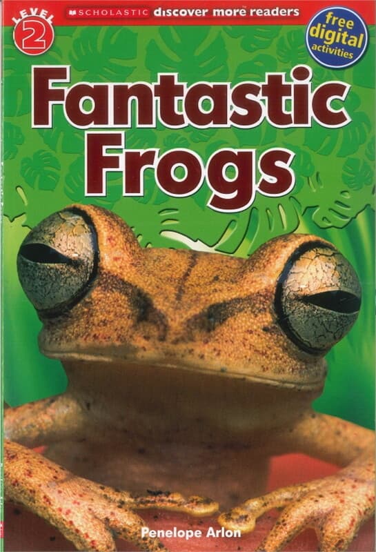 ปกหนังสือ FANTASTIC FROGS