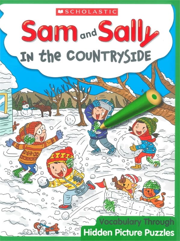 ปกหนังสือ SAM AND SALLY IN the COUNTRYSIDE
