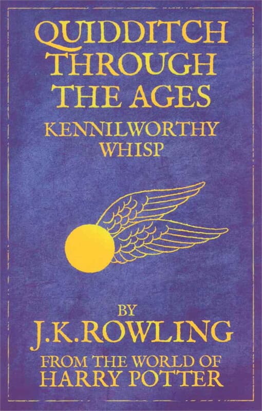 ปกหนังสือ Quidditch Through the Ages